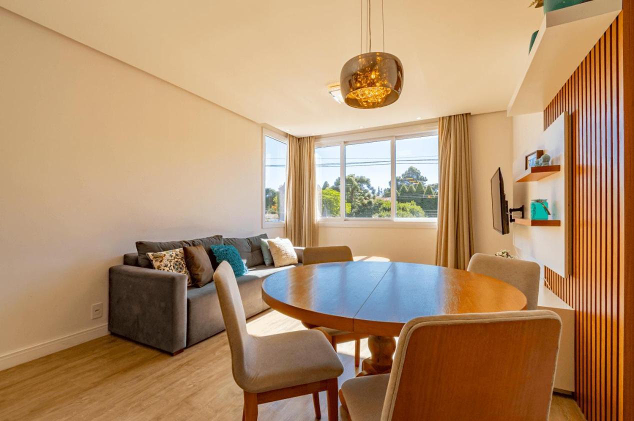 Rosa Edificio Bernhard Wolff Apartment Gramado Ngoại thất bức ảnh